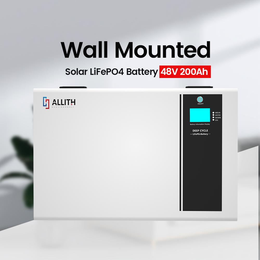 Power Wall 10Kwh 51.2V 200Ah Lithium battery for Off grid system Grid connected system
